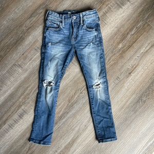 Gap distressed little kid skinny jeans